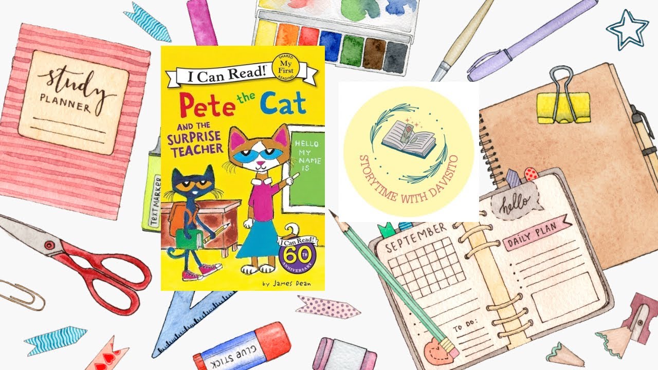 Pete the Cat and the Surprise Teacher|Read Aloud Book For Kids