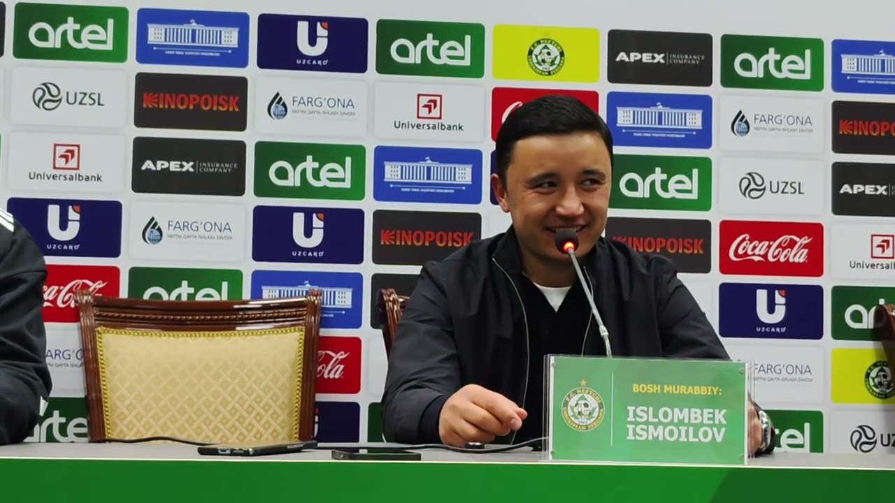 ISLOMBЕK ISMOILOV: FUTBOLCHILAR O‘YINGA QO‘YILGAN KO‘RSATMALARNI TO‘LIQ BAJARISHGA HARAKAT QILISHDI