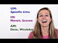 German FAQ: The Difference between the PREPOSITIONS UM, AM and IM