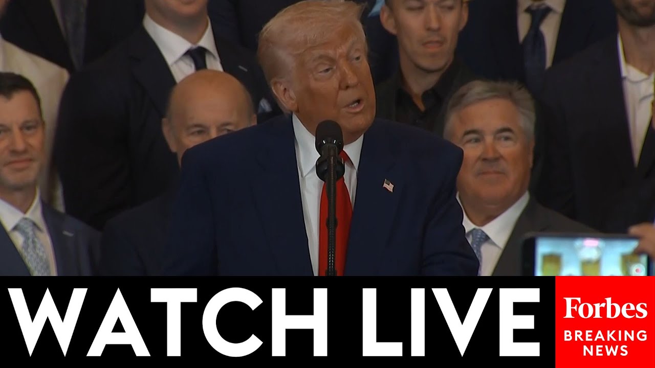 WATCH LIVE: President Trump Hosts Los Angeles Dodgers At The White House