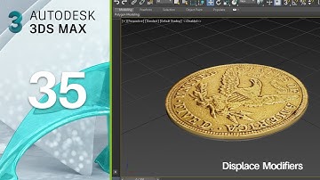 3dsmax Tutorial 35 Displace modifiers | Full Course in English | Beginners Tutorial