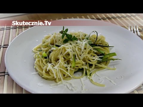 Wideo: Spaghetti Z Cukinią I Parmezanem