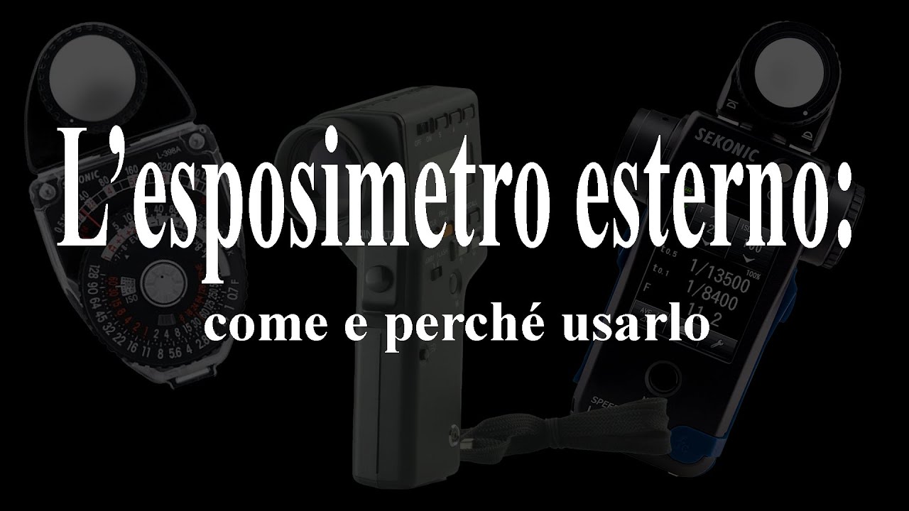L'esposimetro esterno: come e perché usarlo