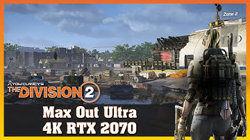 4K | Everything Max Out | Patch 1.7 | THE DIVISION 2 - RTX 2070