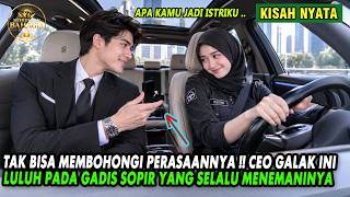 TAK BISA MEMBOHONGI PERASAANYA CEO TAMPAN JATUH CINTA PADA GADIS SOPIR YANG SELALU MENEMANINYA