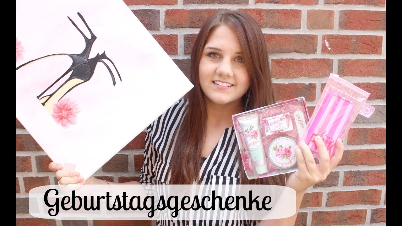 Meine Geburtstagsgeschenke Zum 15 Geburtstag Geschenke Haul Youtube