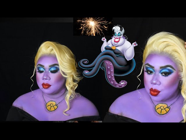 Halloween Makeup / Disney Villains: Ursula — Pauuulette - Blog Makeup