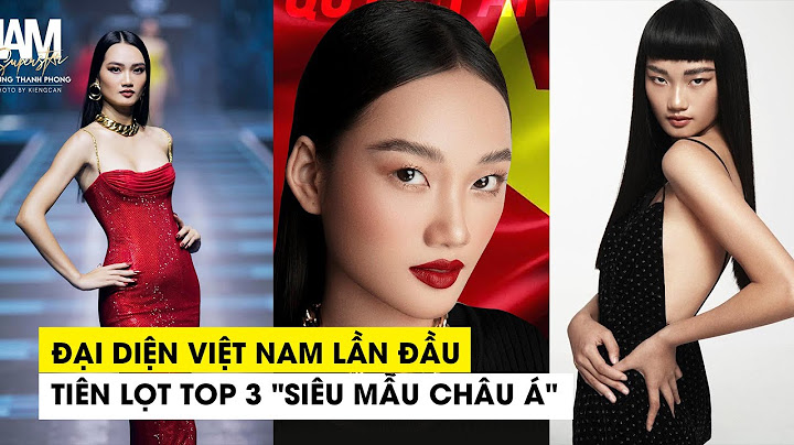 Top 3 siêu mẫu châu á mùa 5
