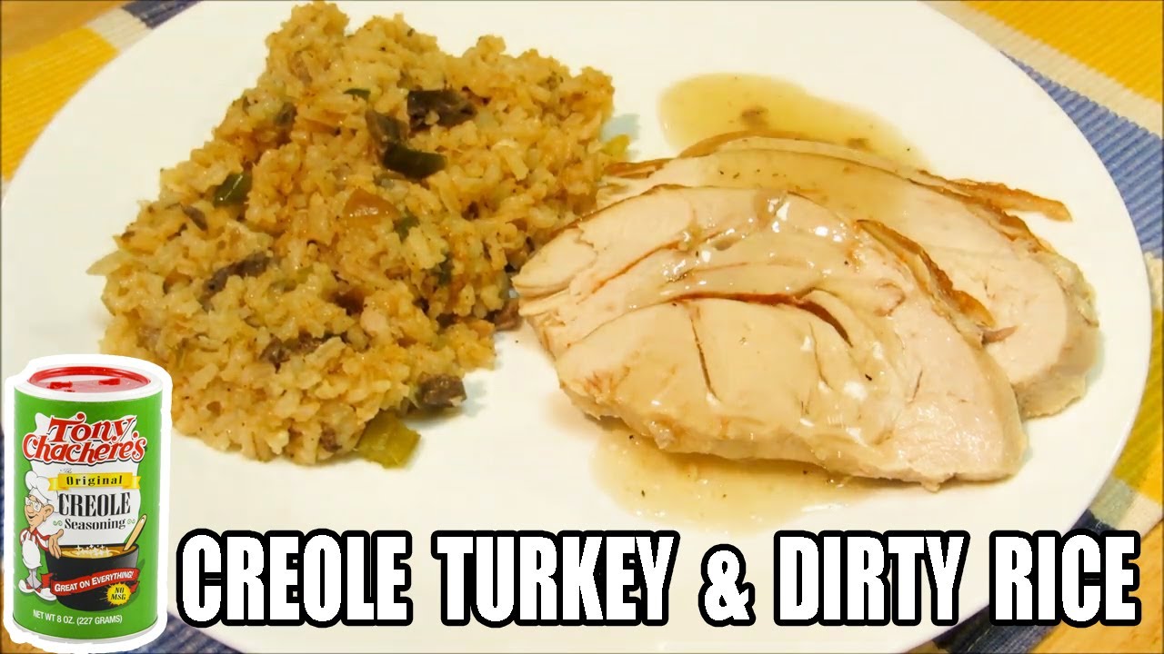 Tony Cachere’s Creole Turkey and Dirty Rice – The Wolfe Pit