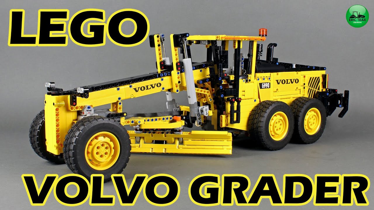 Volvo G990 Grader LEGO Technic 42114 - YouTube