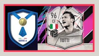 THE SCUDETTO Francesco Totti SBC MAD FUT 21  Objectives [4/12] MADFUT ICON 96 TOTTI