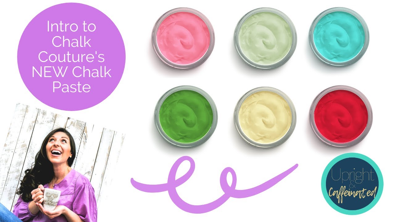 CHALK COUTURE NEW PASTE FORMULA  HOW TO USE CHALK PASTE 