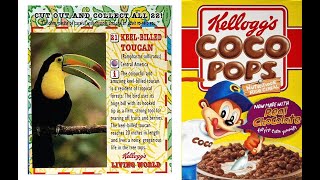 Kelloggs Variety Living World Collectors Cards (1997)