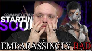 The DBD Community Stream Was Amatuer Hour