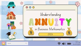 MAT402 | VIDEO ASSIGNMENT ANNUITY (AS2663A2)