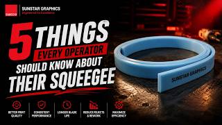 5 Squeegee Mistakes That Reduce Your Print Quality