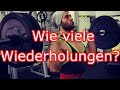 Muskelaufbau -  Bester Wiederholungsbereich!