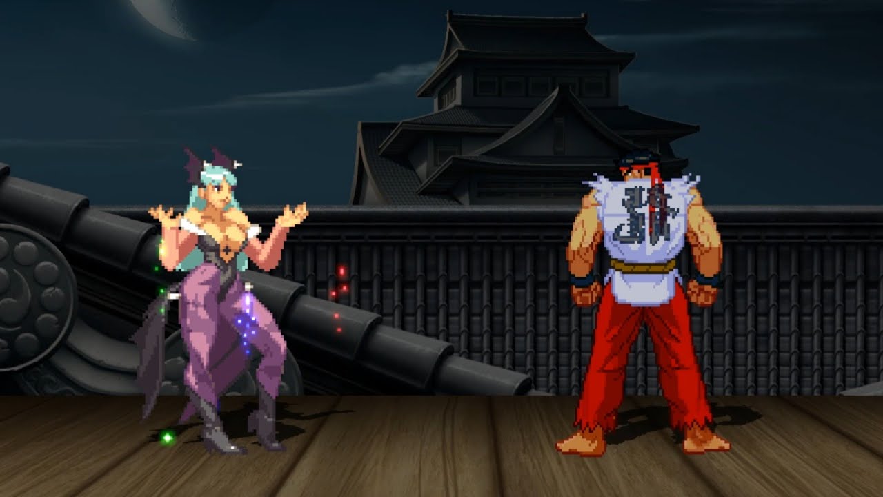 MORRIGAN vs SHIN RYU- The most epic fight ever made ! - YouTube