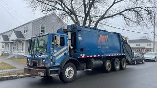 Allied Waste Services Mack MR Leach 2R3 Rear Loader