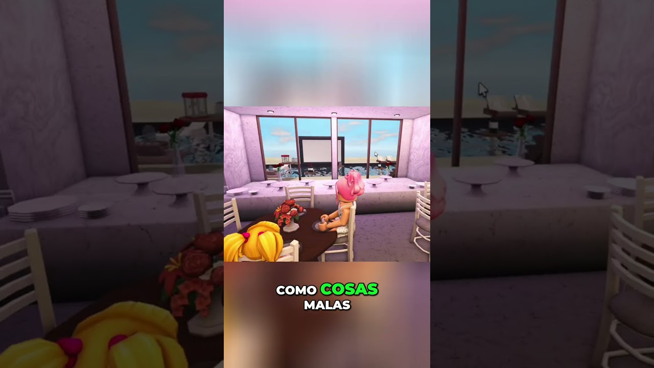 Desayuno en vacaciones de bloxburg ! #shorts #roblox