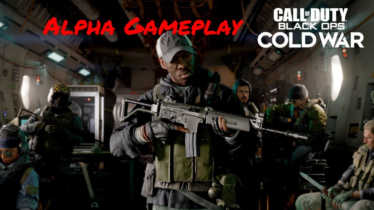 Call of Duty Black Ops Cold War Alpha Gameplay No Commentary!!!!