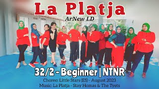 La Platja Line Dance | Beginner | Little Stars (ES) - August 2023