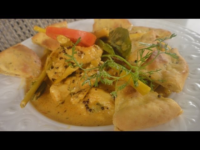 Lemongrass Chicken with Curry Bread | Sanjeev Kapoor Khazana