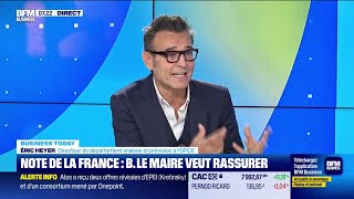 Eric Heyer (OFCE) : Note de la France dégradée, quel impact ?