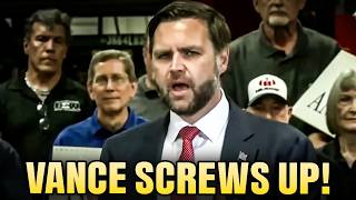 JD Vance STUNS Crowd During Major Speech Screw Up