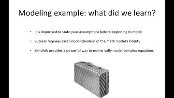 Freefall modeling example