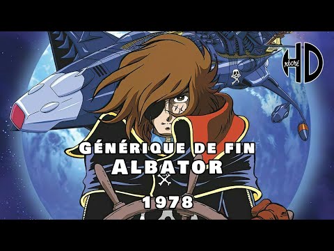 Générique de fin d'Albator 78 (宇宙海賊キャプテンハーロック) - 1978 - HD