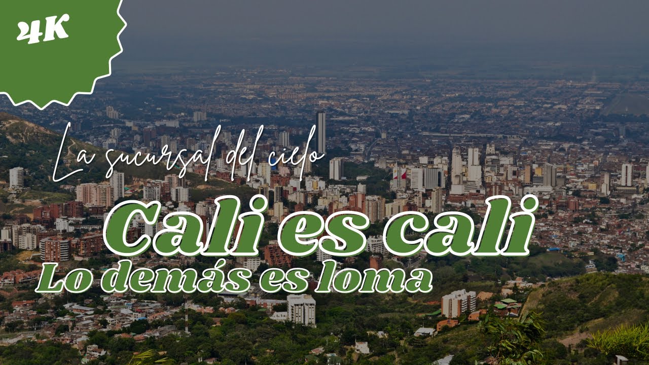CALI ES CALI LO DEMÁS ES LOMA (LA CAPITAL DE LA SALSA EN 4K) CALI