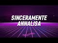 Annalisa - Sinceramente (Sanremo 2024, Karaoke)