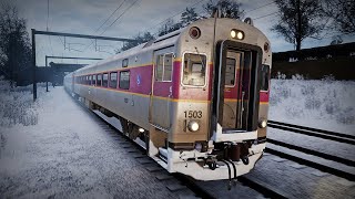 Пробка из-за ремонта на линии Boston Sprinter! - Train Sim World 2: Rush Hour