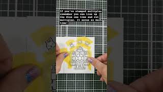 Stamping multiples Heres a hack. cardmaking shorts