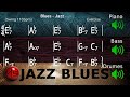 Jazz blues in eb  jazz backing track  playalong 110bpm