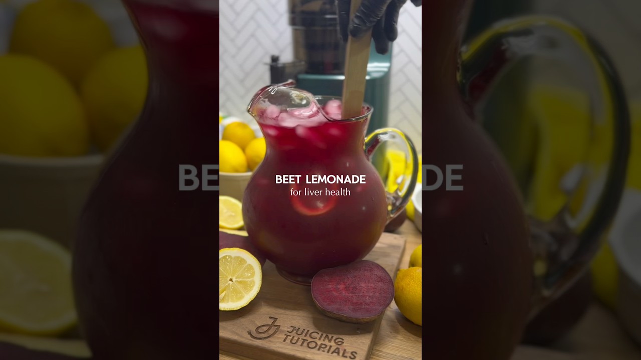 Beet Lemonade for Liver Health
