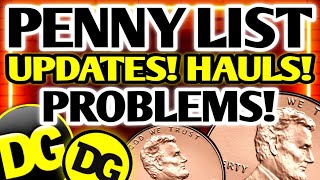 💥PENNY PROBLEMS? HAULS! & UPDATES! DOLLAR GENERAL PENNY LIST & PENNY SHOPPING!