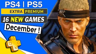 16 PS Plus Extra Games This December 2023!