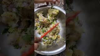 Palak Alu ke pocket recipe #food #pocket #recipe #cooking #viral