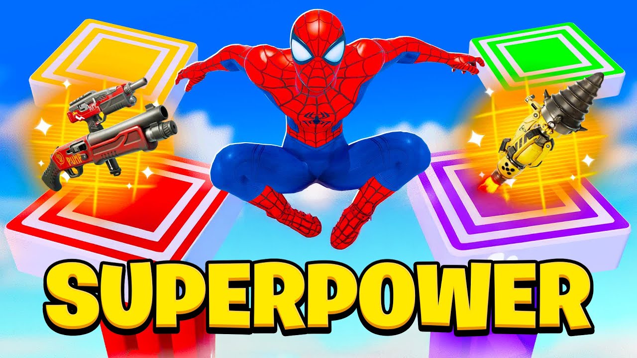 Fortnite PILLARS aber mit SUPERPOWER