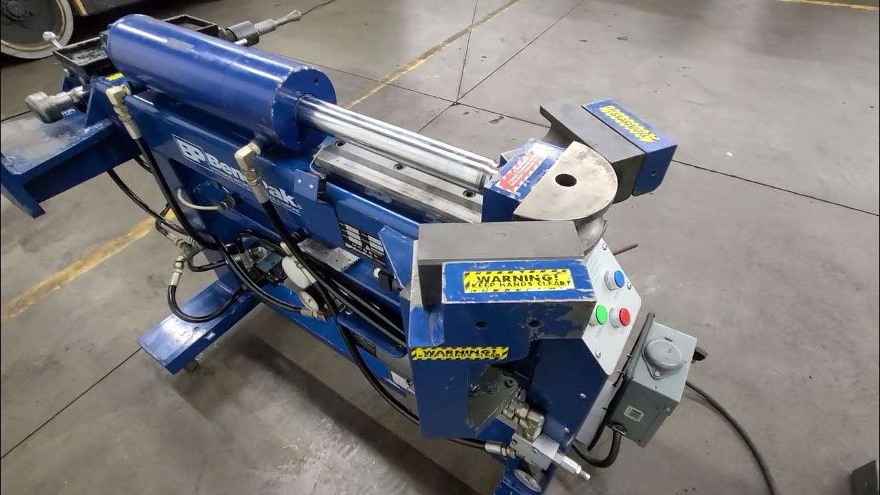 Well Tooled BendPak Model, 1302BAS “Exhaust” Tubing Bender, Swager