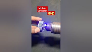Small AC Generator Project #generator #diyprojects #diy #youtubeshorts