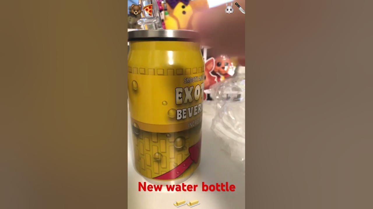 Five Nights At Freddy's Exotic Beverage Soda Can Water Bottle