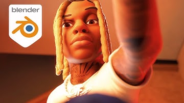 Turn ANYONE into a Stylized 3D Character w/ Blender !