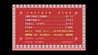 Commodore 64: Captain Kidd game ending by Bug Byte