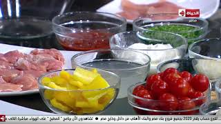 المطبخ - طريقة عمل ساندوتشات شيش طاووق مع الشيف أسماء مسلم