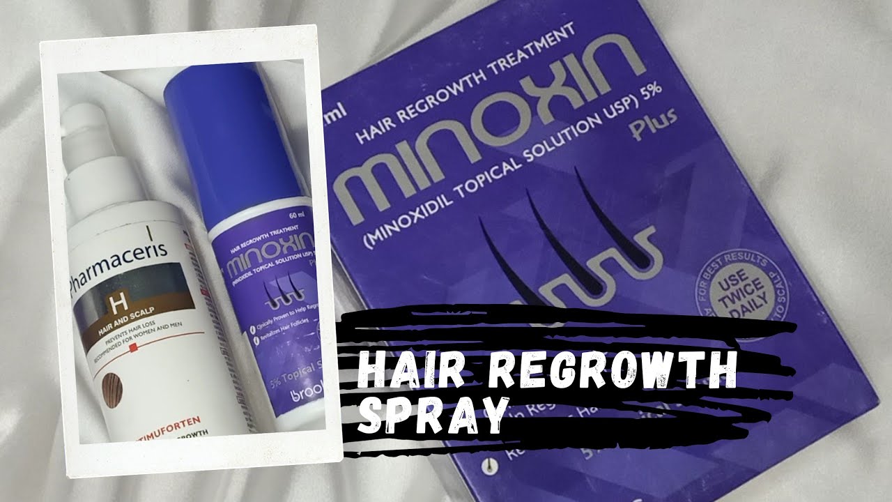 Minoxin Plus 5 Hair Spray Hair Regrowth Spray Usage & Price YouTube