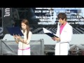 BoA speaking English at opening ceremony + singing "Dear My Family" @ SM TOWN CONCERT