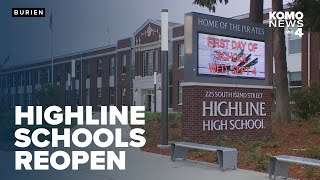 Highline schools reopen Thursday following possible cyberattack